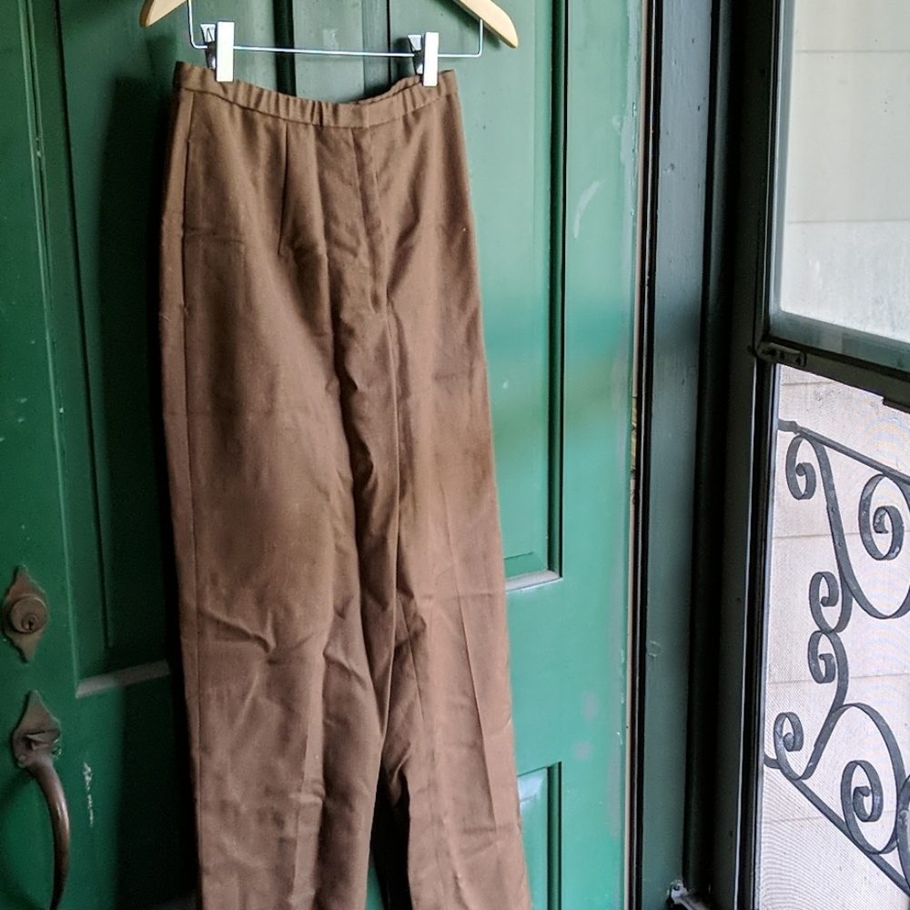 vintage Pendleton Wool High Rise Trousers